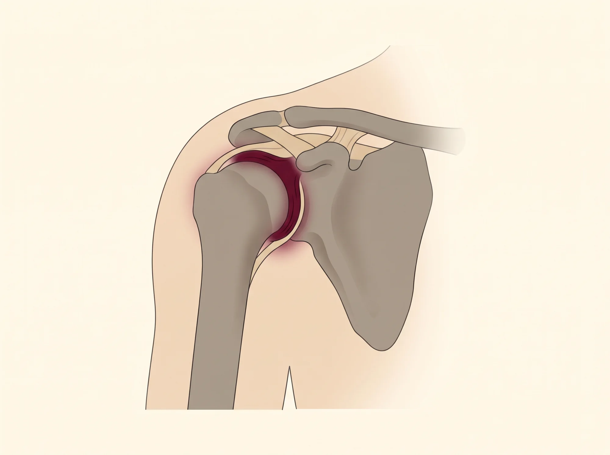 Illustrasjon av Frozen shoulder